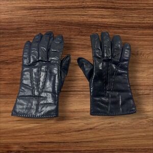 Mens Leather Gloves Fleece Lined Winter Dress Marshall Field & Company